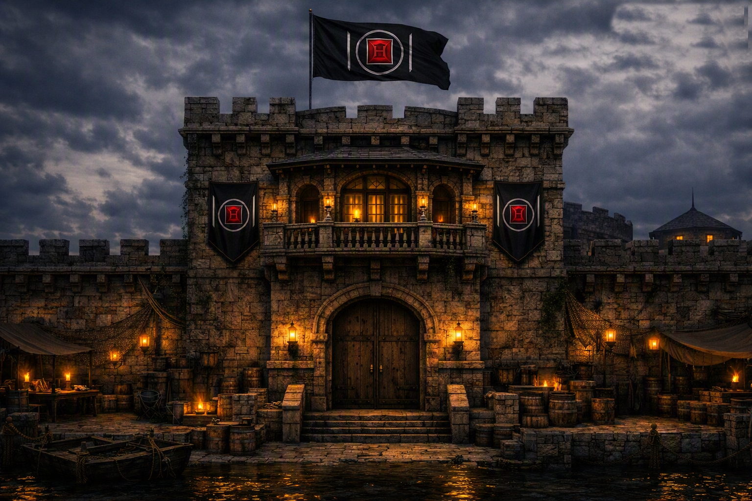Twisted Blades, the training house on the Cold Steel grounds